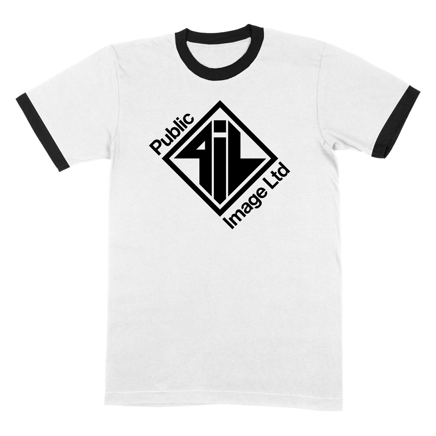 New Logo Ringer T-Shirt White