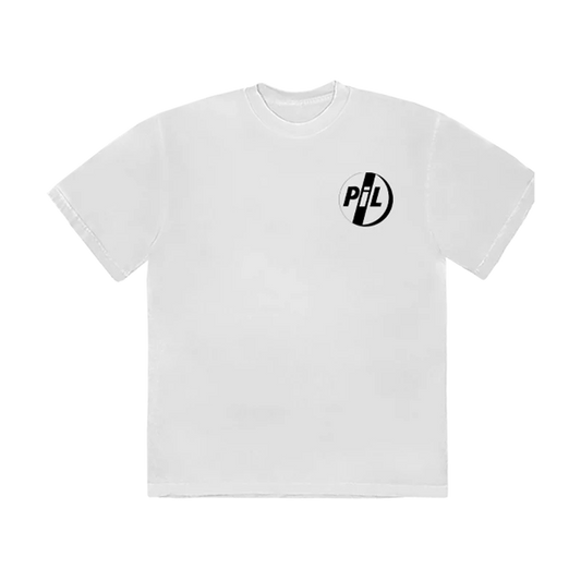 White PiL Logo T-Shirt