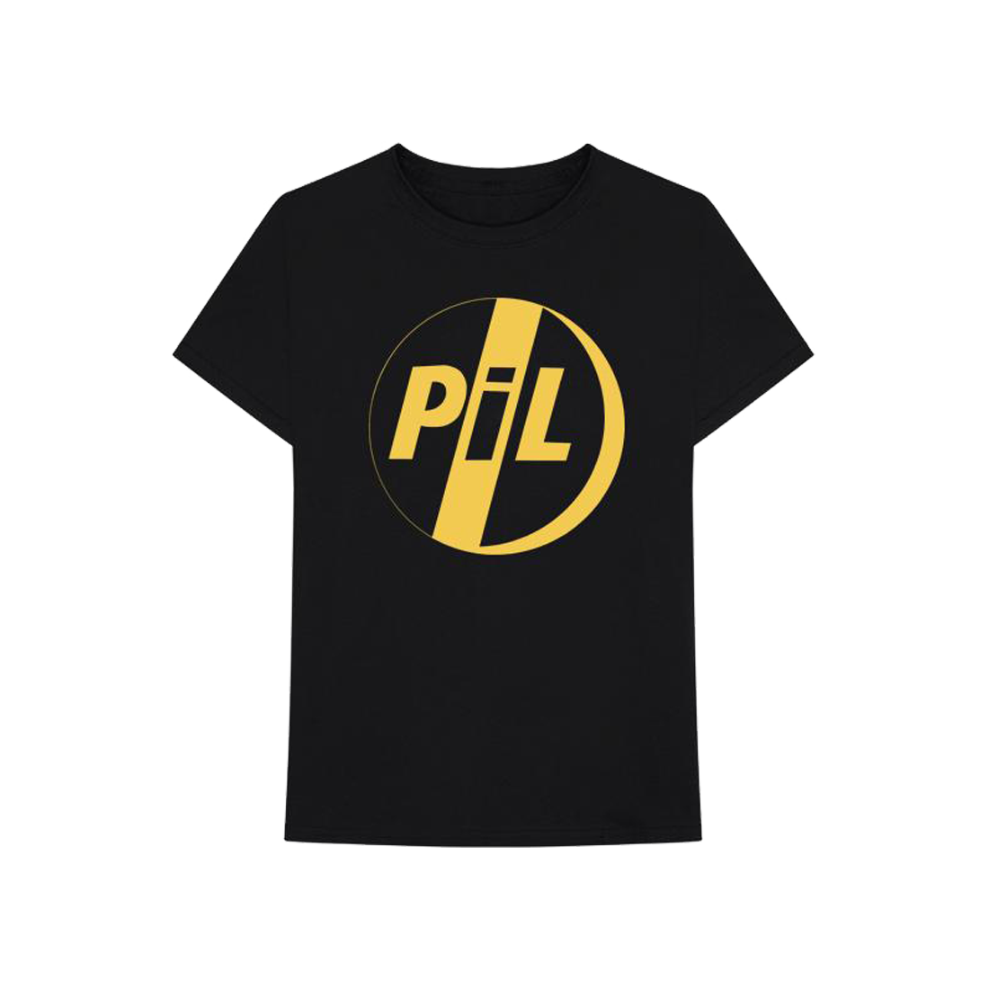 Public Image Ltd - Black and Yellow Logo Tour T-Shirt
