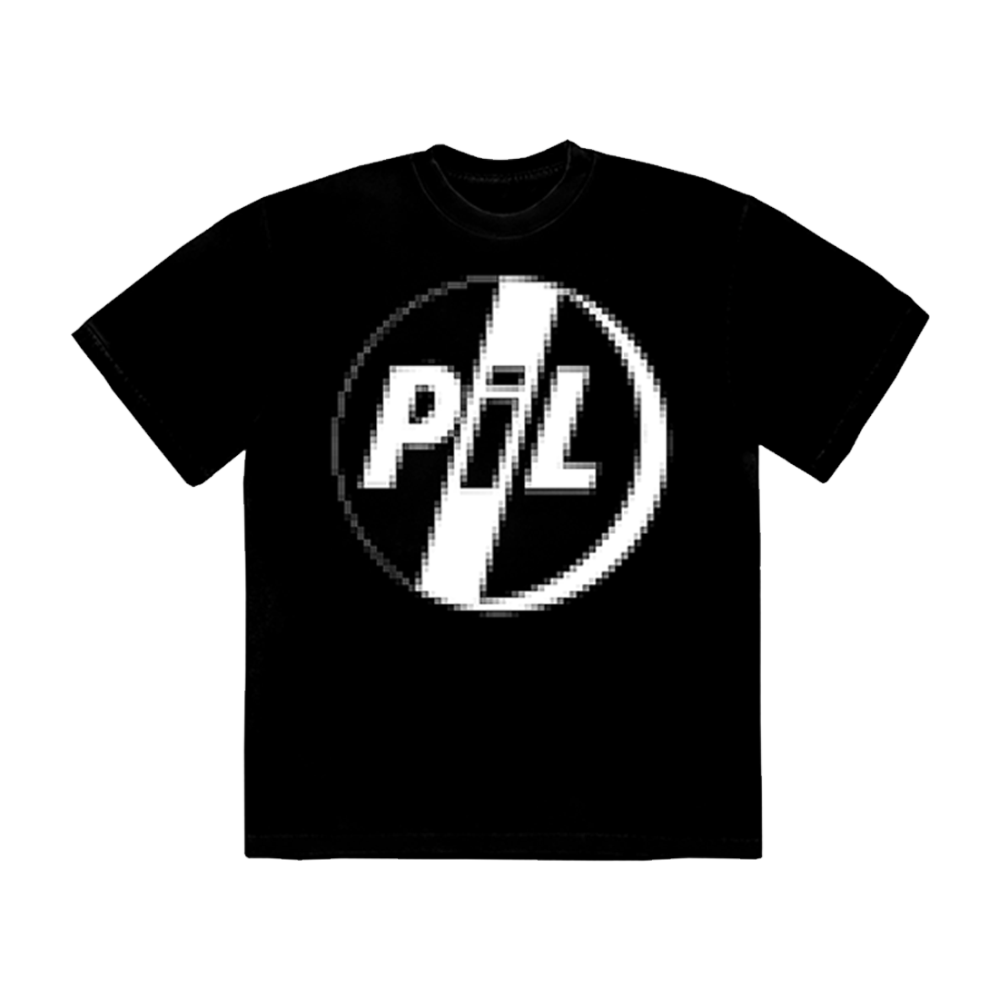 Public Image Ltd - Black Pixelated Logo T-Shirt